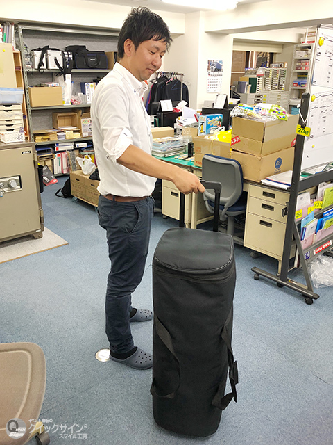 らくらくバックパネル使用イメージ