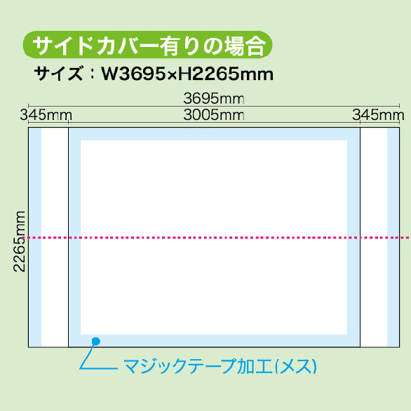 らくらくバックパネル【3×4タイプ】