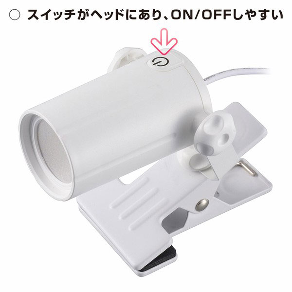屋内用LEDクリップライト