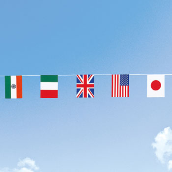 万国旗　20連