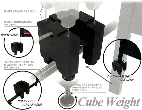 キューブ・ウェイト活用事例
