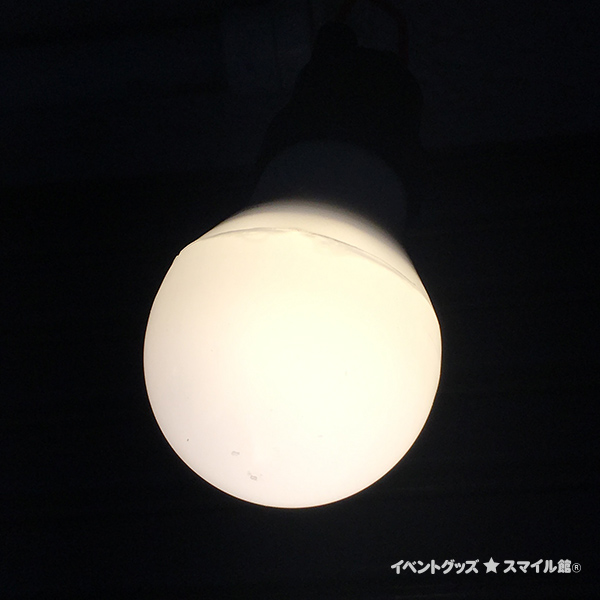 お祭り提灯対応LED電球【電球色】