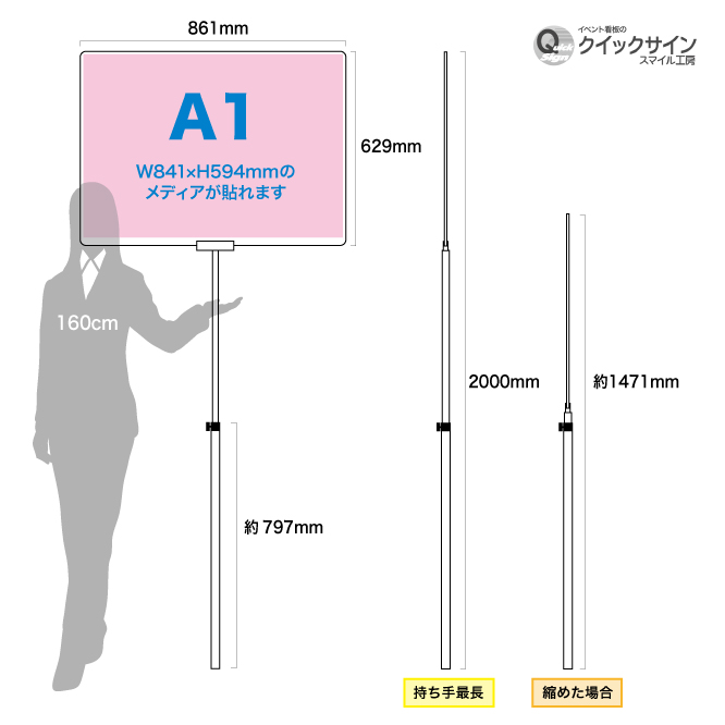 アルミ複合板タイプ【A1】サイズ