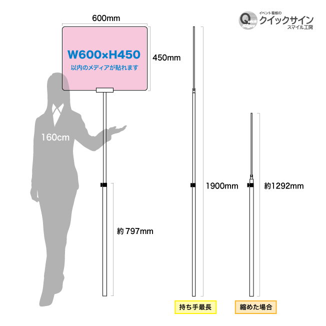アルミ複合板タイプ【W600×H450mm】